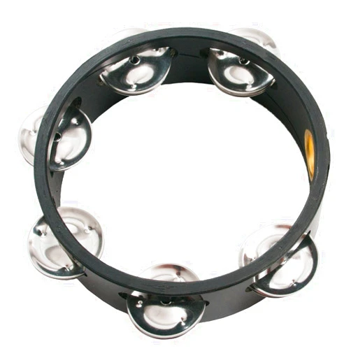 Remo Headless 6 inch Tambourine (Single Jingle; Black; Teen/Adult)