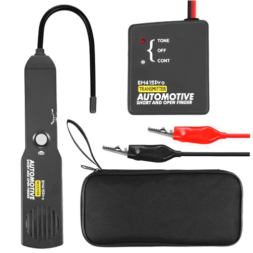 MABCIRY Electrical Short Open Finder for Em415pro, Circuit Tester Tracer, Professional Wire Break Finder, DC 6-42V Adjustable Circuit Breaker Tool, Automotive Cable Fault Locator for Car
