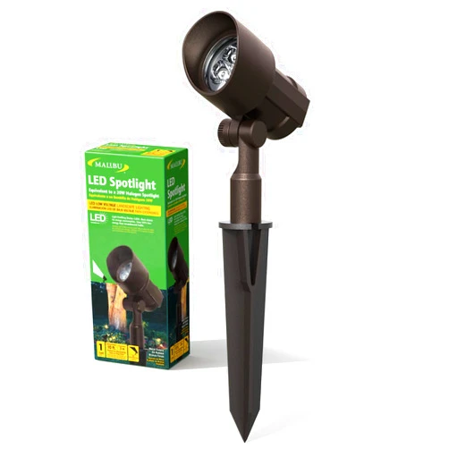 Malibu C Malibu LED Low Voltage Floodlight, Energy Efficient Floodlight Outdoor Spotlight Waterproof Lighting for Driveway, Yard, Lawn, Flood, Garden, Outdoor Lighting 8406-2620-01