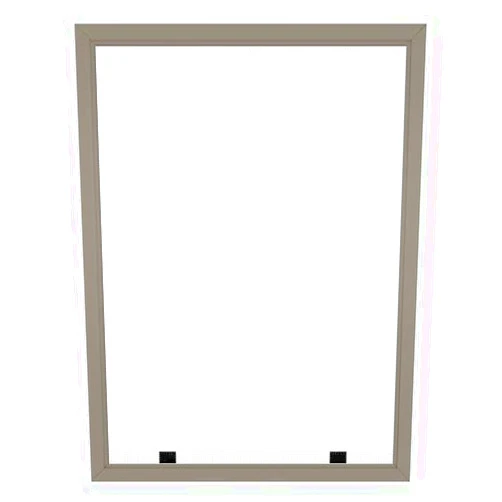 Meniacle Products Assembled Custom Size Window Screens (Champagne)