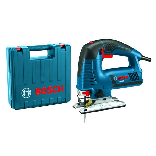 Bosch Power Tools Jigsaw Kit - JS572EK - 7.2 Amp Corded Variable Speed Top-Handle Jig Saw Kit with Assorted Blades and Carrying Case