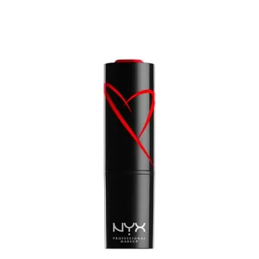 NYX PROFESSIONAL MAKEUP Shout Loud Satin Lipstick, Infused With Shea Butter - The Best (True Red) The Best 1 Count (Pack of 1)