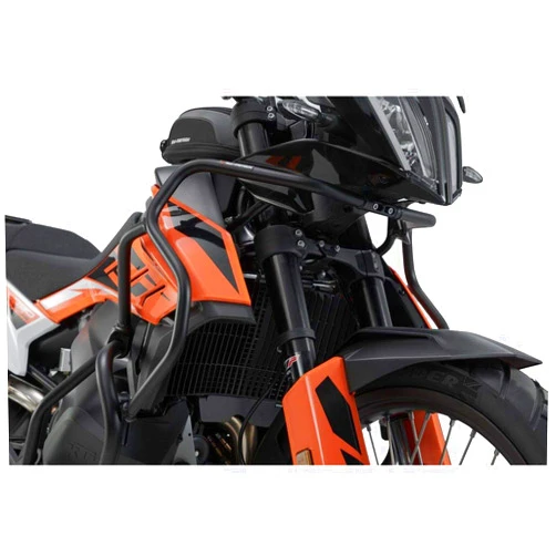 SW-Motech Upper Crash Bars Black