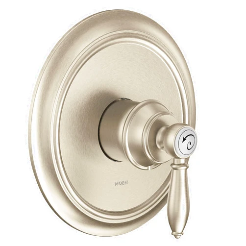 Moen UTS23210BN Weymouth M-CORE 2-Series 1-Handle Shower Trim Kit, Valve Required, Brushed Nickel