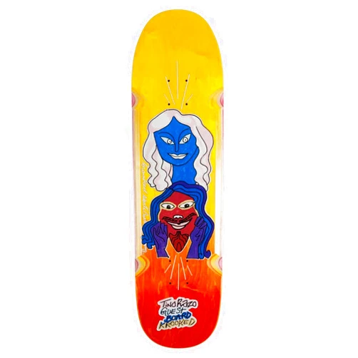 Krooked Skateboard Deck Tino Razo Guest Pro 8.62