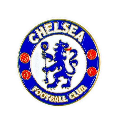POLAR Chelsea Unisex Chelsea Crest Pin Badge Multi Colour, Multi-Colour, One Size UK
