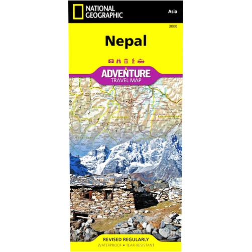 National Geographic Maps Nepal Map (National Geographic Adventure Map, 3000)