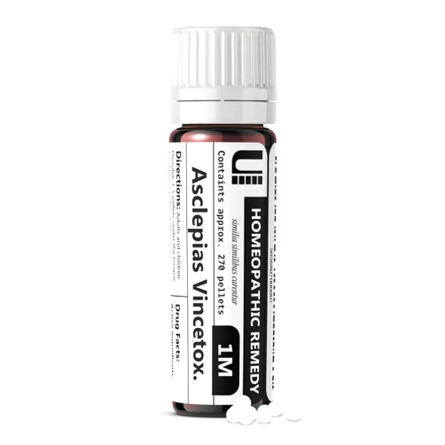 Urenus Asclepias Vincetoxicum 1M Homeopathic Remedy, 270 Pellets