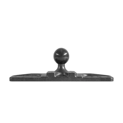 iBOLT 25mm / 1 inch Ball Composite Universal Marine Electronic Fish Finder Mounting Plate for Industry Standard Dual Ball Socket mounting arms