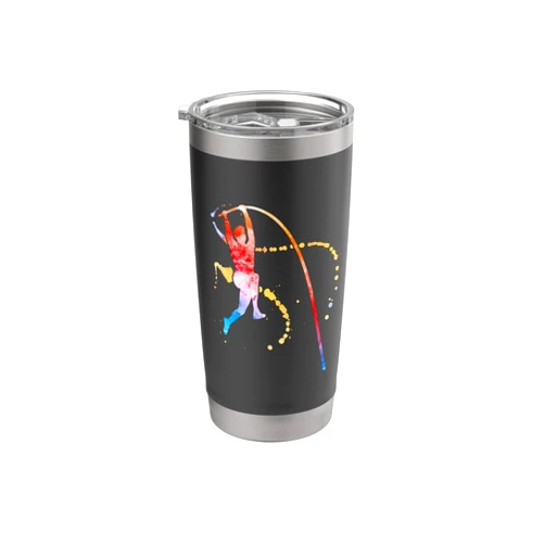 Pole Vault Player Apparel Pole Jumper Pole Vault Pole Vaulting Stainless Steel Insulated Tumbler