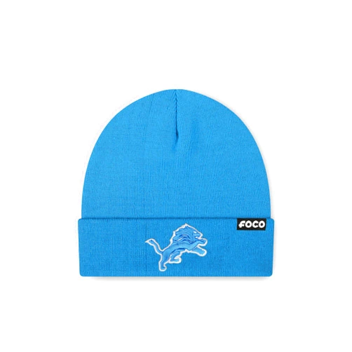 FOCO Men's NFL Team Logo Basic Beanie Hat
