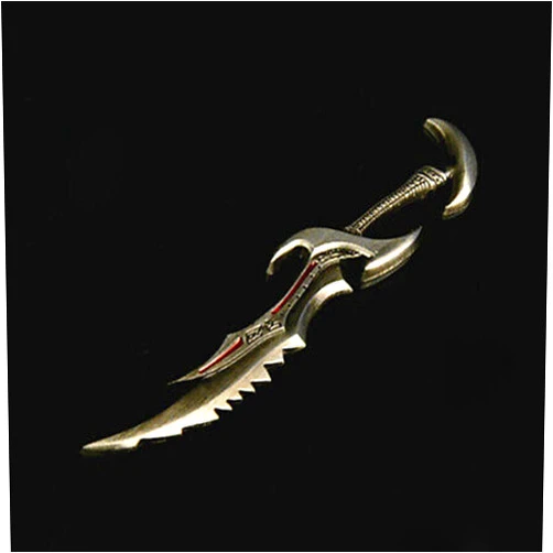 Nyyuqi 1/12 Scale Demon Magic Sword Toothed Saber Weapon Model for 6