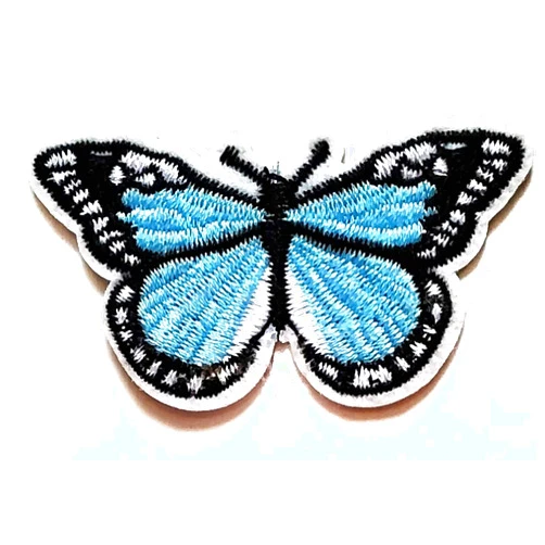 NiPitShop Beautiful Dragonfly Patch Nipitshop Patches Embroidered Butterfly Insect Bug Dragonfly Animal Boho Hippie Retro Love Peace Cartoon Patch Stickers Clothes Backpacks T-Shirt Jeans Skirt Vests Scarf Hat Bag (Butterfly12)