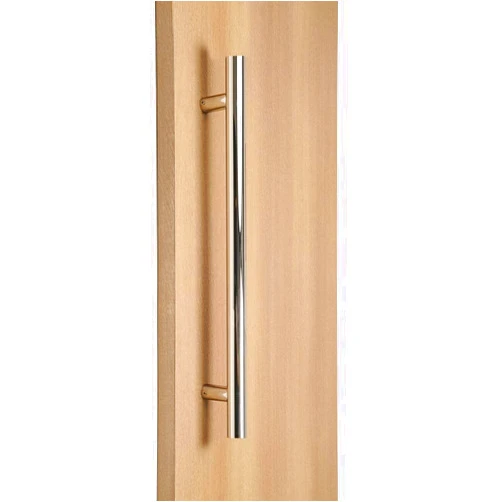 Strongar Modern & Contemporary Round Bar/Ladder/H-Shape Style 914mm / 36 inches Push-Pull Stainless-Steel Door Handle - Polished Chrome Finish