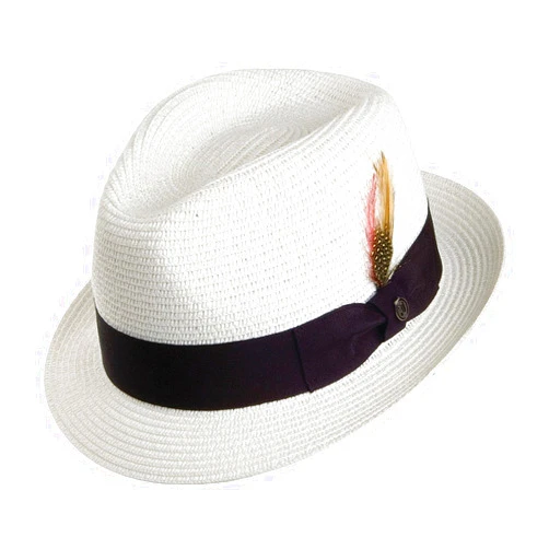 Jaxon Hats Toyo Braid Trilby Fedora Hat