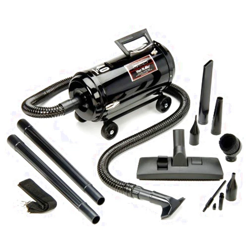 MetroVac Vac N Blo VNB-94BD - 4.0 Peak HP Car Vacuum & Blower, All-Steel Construction, Versatile Automotive Detailing Tool with Attachments, MagicAir Inflator Included