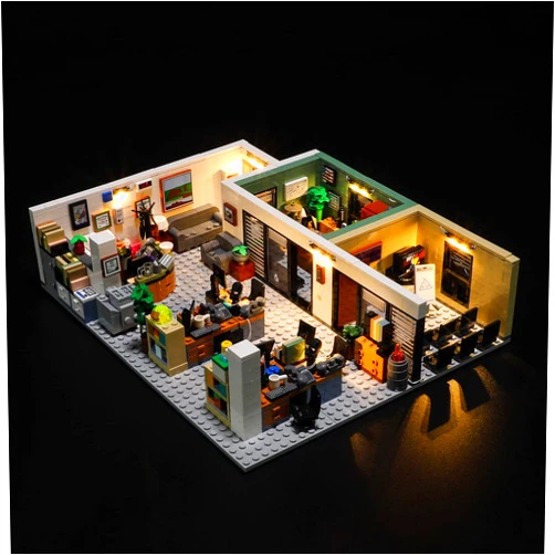 LIGHTAILING Led Lighting Kit for Lego- 21336 The Office Building Blocks Model - LED Light Set Compatible with Lego Model(Not Include Lego Model)