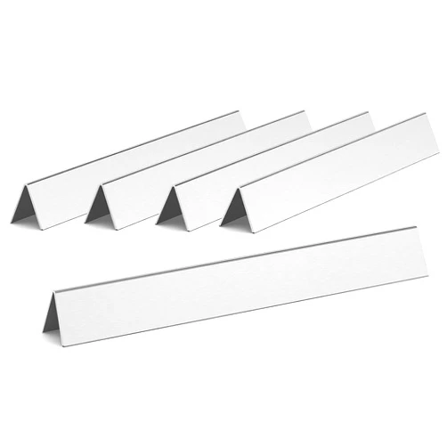 QuliMetal 24.5 Inch Flavorizer Bars for Weber Genesis 300 Series Grills with Side Controls Knobs, Genesis E310 E320 S310 S320 EP310 EP320 (2007-2010), Stainless Steel Heat Plates for Weber 7539 7540