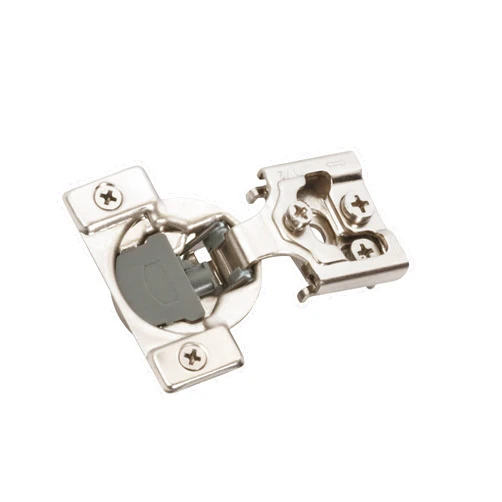 Amerock 2 Pack 1/2 inch Overlay Soft-Closing Compact Concealed Hinge for Face Frame Cabinet, 105-degree Opening Angle with 3-Way adjustability