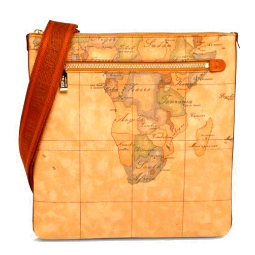 Alviero Martini 1A Classe Alviero Martini 1st class Handbag geo classic medium shoulder strap CE0256000 natural