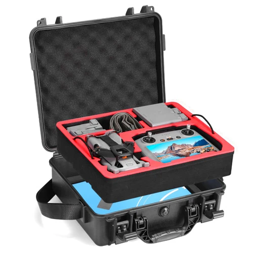 FPVtosky Dual Layer Hard Case for DJI Mini 5 Pro [CASE ONLY], Waterproof Carrying Case for Mavic Mini 5 Pro/Fly More Combo/Plus Drone, Compatible with DJI RC 2 or RC-N3 Controller Accessories