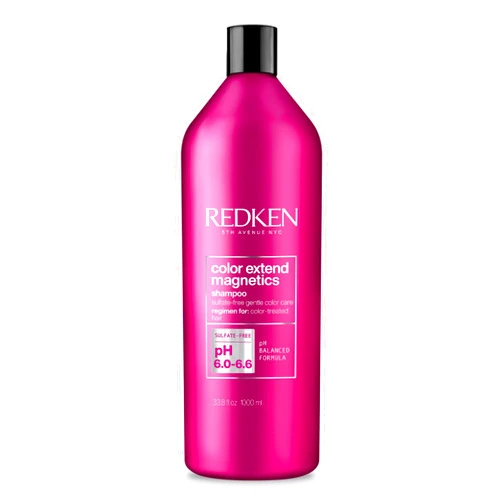 Redken Color Extend Magnetics Shampoo For Color-Treated Hair - Gently Cleanses & Protects Color, With Amino Acid, Sulfate-Free Shampoo