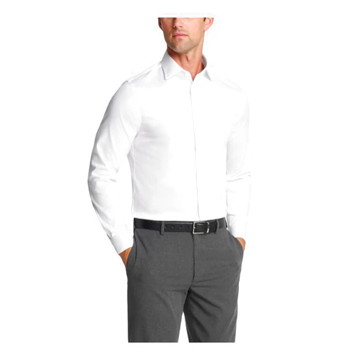 Michael Kors Men's Dress Shirt Comfort Stretch Slim Fit