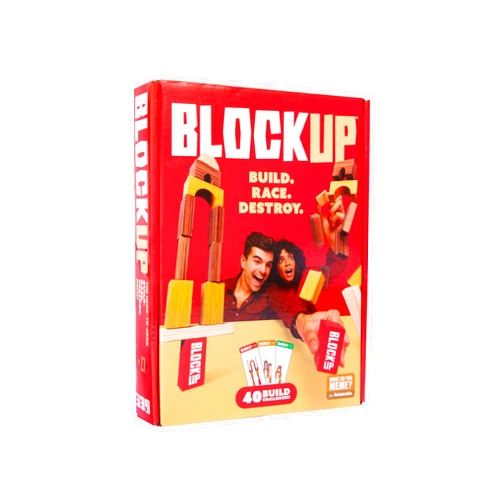 WHAT DO YOU MEME? Block Up — Head to Head Strategic Stacking Game, Family Games for Kids and Adults, Games for Kids 8-12 by Relatable