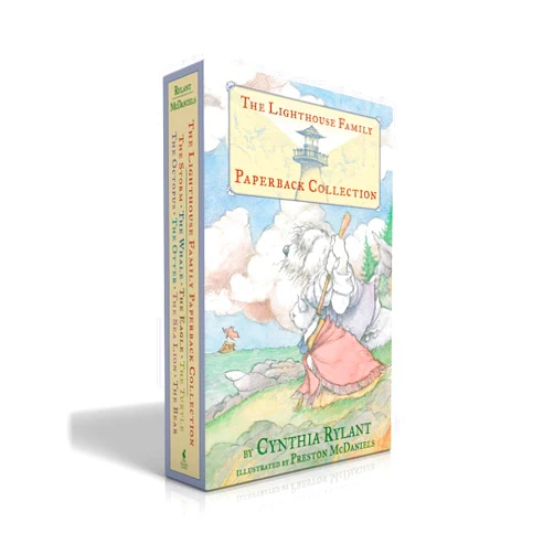By Cynthia Rylant (Author), Preston McDaniels (Illustrator) The Lighthouse Family Paperback Collection (Boxed Set): The Storm; The Whale; The Eagle; The Turtle; The Octopus; The Otter; The Sea Lion; The Bear
