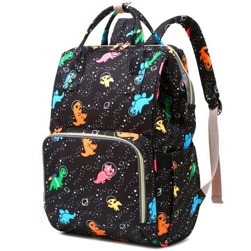 Xunteny Dinosaur Women Laptop Backpack, College School Backpack Bookbag 15.6 Inch Computer Backpacks for Work Business Travel