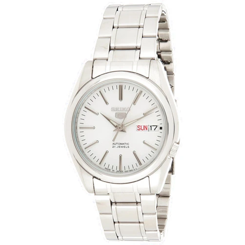 SEIKO 5 Automatic White Dial Men's Watch SNKL41J1