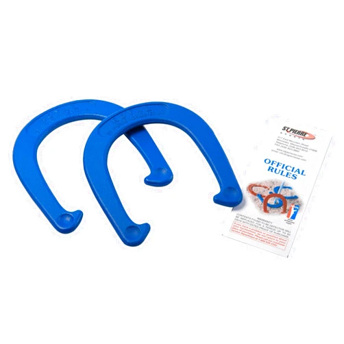 St. Pierre Royal Classic Horseshoe Pair (2 Blue Horseshoes) by St.Pierre - Made in USA