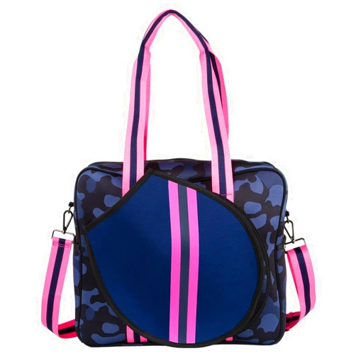 Queen of the Court Hampton Tennis Bag - Women's Tennis Bag, Spacious, Quality Construction, Elegant and Functional Design