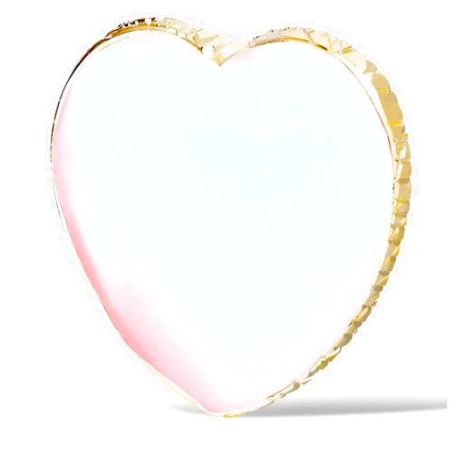 KALIONE Resin Nail Art Palette Nail Mixing Palette Nail Art Painting Mixed Color Palettes Gold Edge Nail Holder Display Board Cosmetic Mixing Tools (Pink)