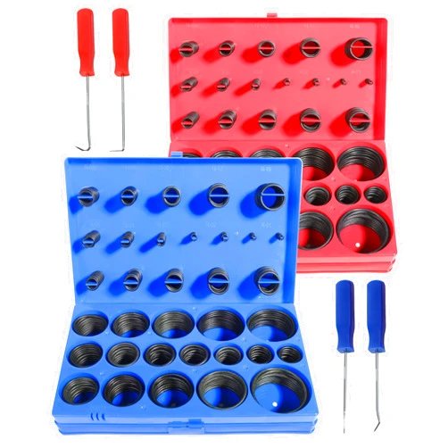 Bylikeho 826pcs O Ring Assortment Kit,Nitrile Rubber O Ring Kit with 4 Pick & Hook,Car Accessories Universal SAE and Metric O-Rings Kit in 32 Sizes,O Rings Gaskets Kit for Automotive Plumbing Repair