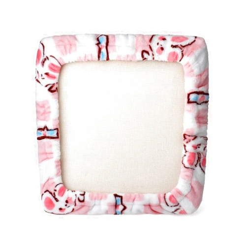 JQSH 11.8*11.8 Inch Punch Needle Frame, Gripper Strip Frame,Rug Hooking Frame, Cross Stitch Hoop, Embroidery Hoop with Frame Flannel Cover and Monks Cloth