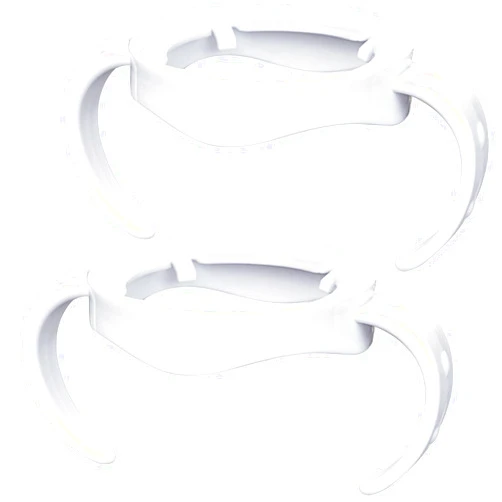 CHUBBIEE Baby Bottle Handles for Philips Avent Natural Baby Bottles, Compatible Avent Bottle Holder for Baby, 2 Count