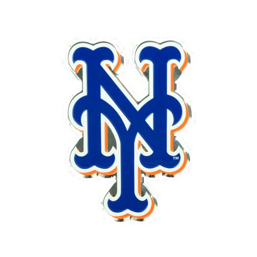 FANMATS MLB - New York Mets Heavy Duty Aluminum Color Emblem