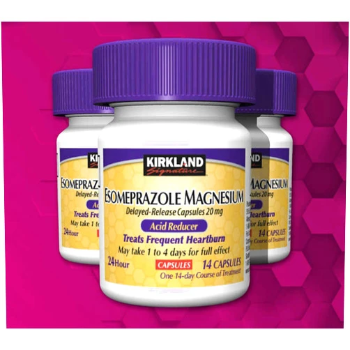 Kirkland Signaturee Kirkland Signature Magnesium Acid Reducer (Compare to Nexium) 24 Hour Delayed-Release Capsules 20mg, 42 Count