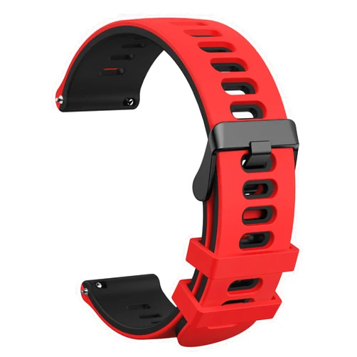 Meliya Silicone Watch Bands Quick Release 20mm 22mm, Soft Silicone Rubber Sport Replacement Watch Strap for Women Men