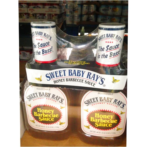 Honey Barbecue Sauce Sweet Baby Ray's Honey Barbecue Sauce, 2 pk./40 oz. (pack of 6)