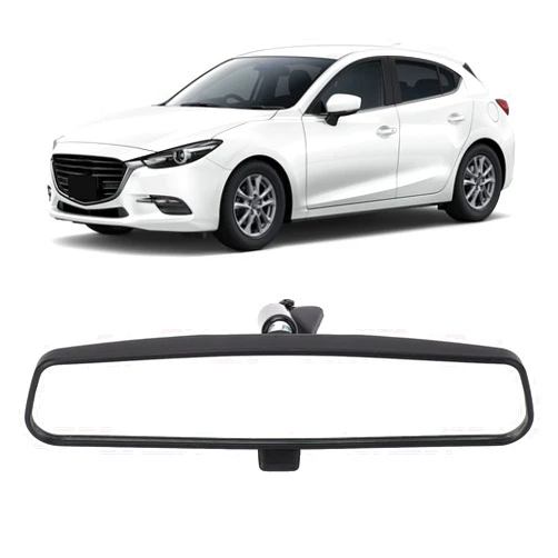ciciglow Rear View Mirror for Mazda 3 CX-3 CX-5 MX-5, KD53-69-220B Car Interior Rearview Mirror, Automotive Interior Mirror, Clear and Crisp Reflection for Safer Driving, ciciglowhdpw8yb35q