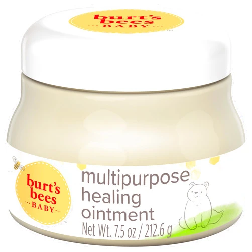 Burt's Bees Baby 100% Natural Multipurpose Ointment, Face & Body Baby Ointment – 7.5 Ounce Tub