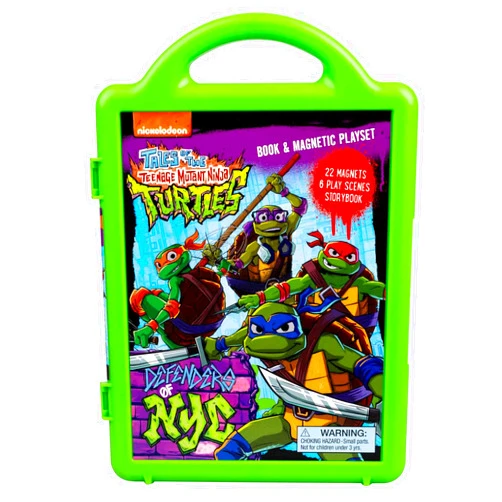 By Delaney Foerster (Author) Tales of the Teenage Mutant Ninja Turtles: Defenders of NYC (Magnetic Play Set)
