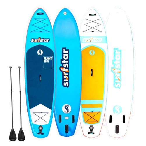 Surfstar 2Pack surfstar Inflatable Paddle Board, Stand Up Paddle Boards for Adults,10’6’’x33’’x6” Paddleboard SUP with Premium Ankle Leash, Floating Paddle, Dual Action Pump, Backpack, Waterproof Bag
