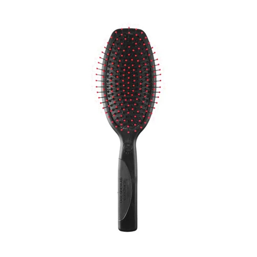 Cricket Static Free Cushion Styling 220 Hair Brush - Smoothing, Detangling, and Frizz-Free Styling - Anti-Static Metal Bristles for Thick, Curly, and Heavy Hair