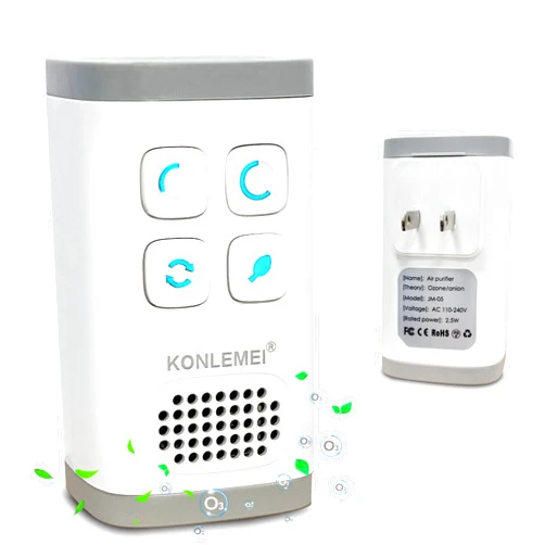 KONLEMEI Ozone Air Purifier, Quickly Purifying Air and Eliminate Odor, Smoke in Pet Room, Bathroom, Kitchen, Shoe Cabinet, etc