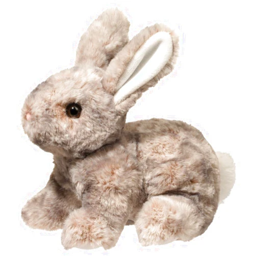 Douglas Tyler Gray Bunny Rabbit Plush Stuffed Animal