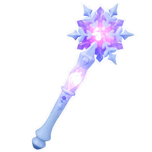 JOINPAYA Snowflake Wand: Princess Light Up Glow Wand for Christmas Halloween Party Supplies