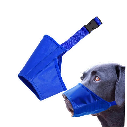 Parts Express Dog, Soft Anti-Biting Barking Chewing, Breathable Waterproof Adjustable for Small Medium Dogs,Blue (S)